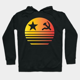 Twilight Struggle Synthwave - Board Game Inspired Graphic - Tabletop Gaming  - BGG Hoodie